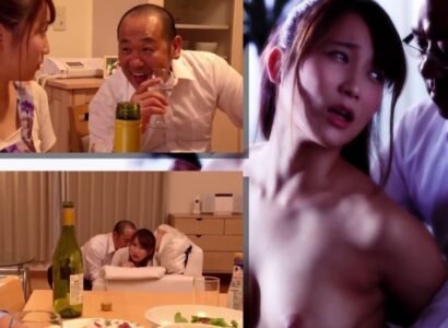 sex tasumaki Gã sếp khốn nạn còn yêu vợ nhân viên ngay trước mặt